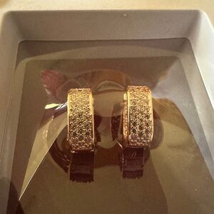 Elegant Gold and Silver Women's Earrings